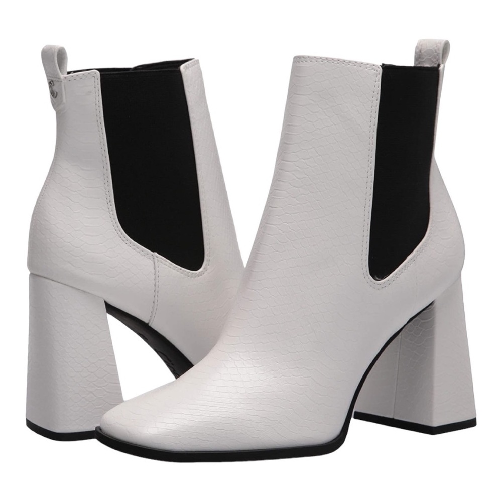 circus by sam edelman polly white boot, size 9